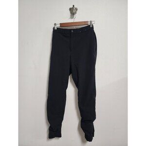 Uniqlo black heat tech lined slim leg pants XS